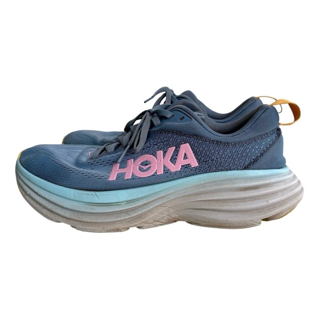Hoka women's running BONDI 8 sneaker size 7 - Picture 10 of 10